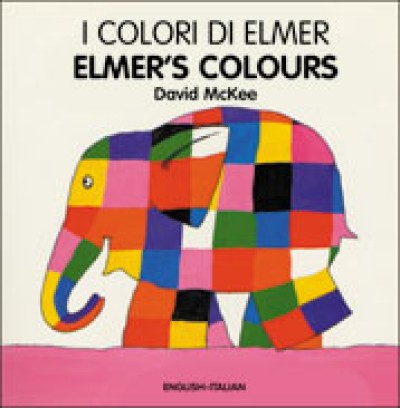 ELMER'S COLOURS (Italian-English) (Board book)