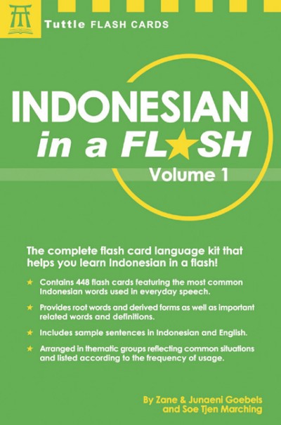 Indonesian in a Flash Volume 1