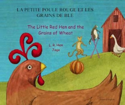 Little Red Hen in Albanian & English (PB)
