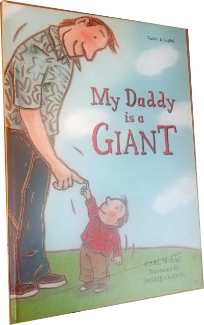 My Daddy is a Giant in Turkish & English (HB)