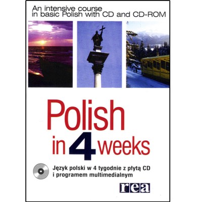 Polish in 4 Weeks Book & CD-ROM
