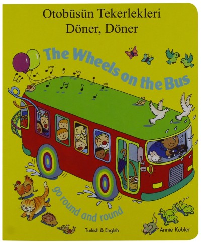 Wheels on the Bus in Turkish & English (Board Book)