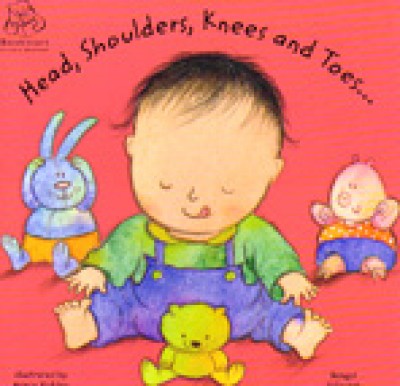 Head, Shoulders, Knees and Toes in Irish & English (boardbook)