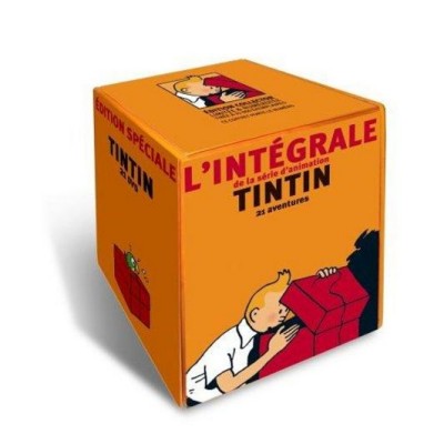 Tintin DVD Boxsets 1 & 2 (set of all 20 titles) - in French