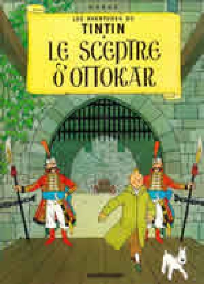 Tintin - Sceptre d'Ottokar, Le (The Scpter of Ottokar) in French Vol. 8