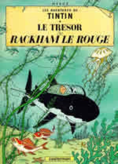 Tintin - Trsor de Rackham Le Rouge, Le in French Vol. 12