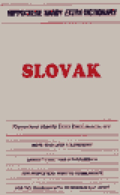 Slovak: Hippocrene Handy Extra Dictionary (200 pages)