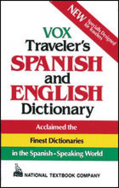 VOX Traveler's Spanish & English Dictionary (Vinyl cover)