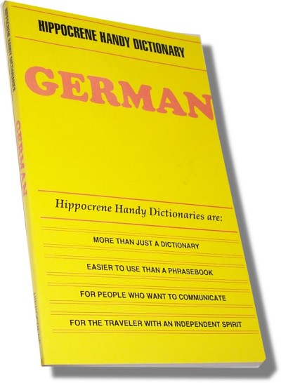 Hippocrene Handy German Dictionary Dictionary (120 pages)