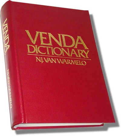 Venda Dictionary (Hardcover)