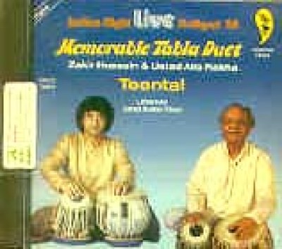 Zakir Hussain & Alla Rakha - Memorable Tabla Duet (MUSIC CD)