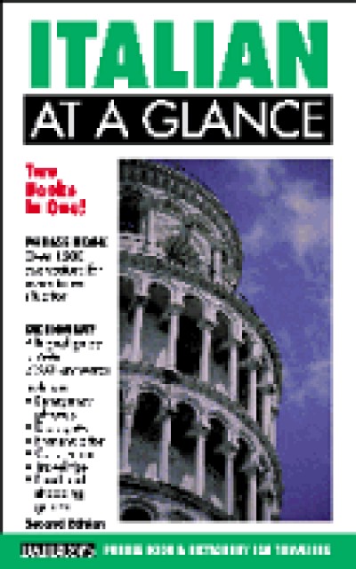 Italian At a Glance (At a Glance Series) (Paperback)