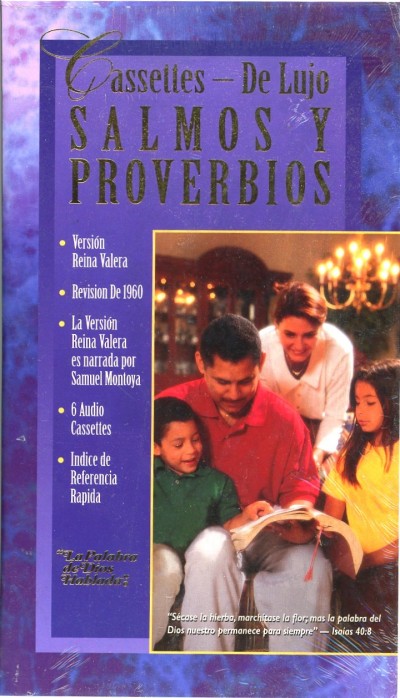 Spanish KJV Psalms and Proverbs Deluxe on spoken audio.