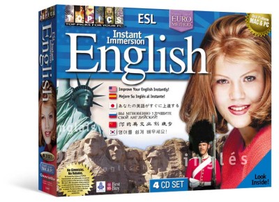 Instant Immersion - English (4 CD-ROM Set) Deluxe Edition