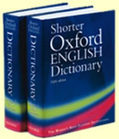 Oxford English - The Shorter Oxford English Dictionary Vol. 1&2