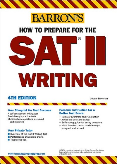 SAT II Writing 4th Edition (Paperback)