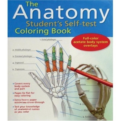 The Anatomy Student's Self-Test Coloring Book