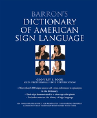 Barron's Dictionary of American Sign Langauge - Book