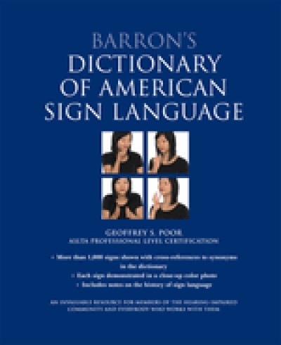 Barron's Dictionary of American Sign Langauge - Book