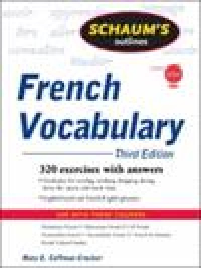 McGrawHill French - Schaum's Outline of French Vocabulary - 3th Edition