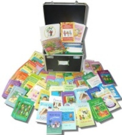 Haitian Children's Bi-lingual 100 Book Library Set for grades 3 to 5 in English & Haitian