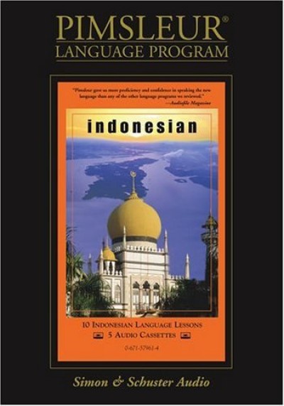 Pimsleur Indonesian (10 Lessons 5 Audio Cassettes)