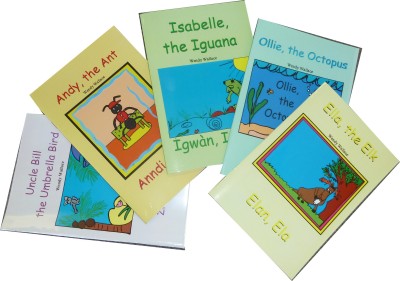 Vanou 5-Book Pack of bilingual reading books in Haitian-Creole & English