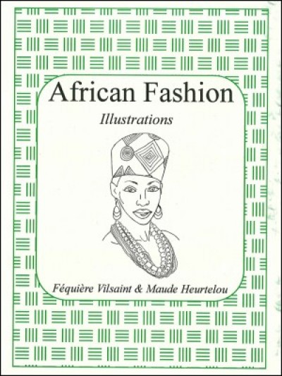 African Fashion Illustrations - Line art illustrations by F. Vilsaint
