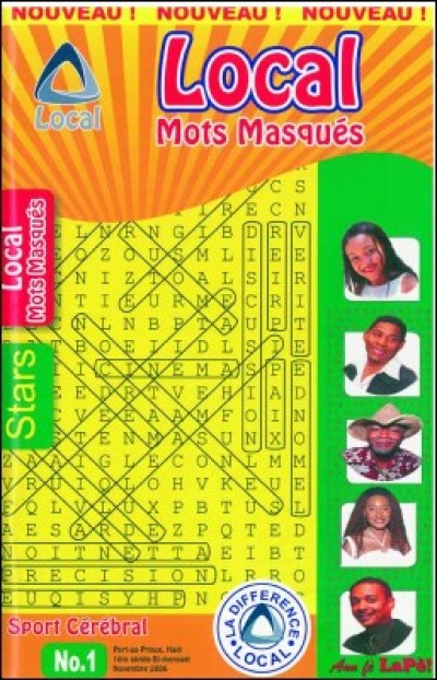 Local Mots masqus / Word Crossword-Puzzles by Pierrot Mervilier