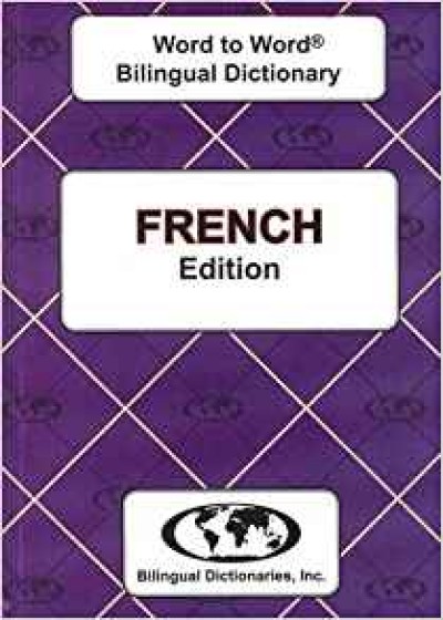 Word to Word French / English Dictionary (Paperback)