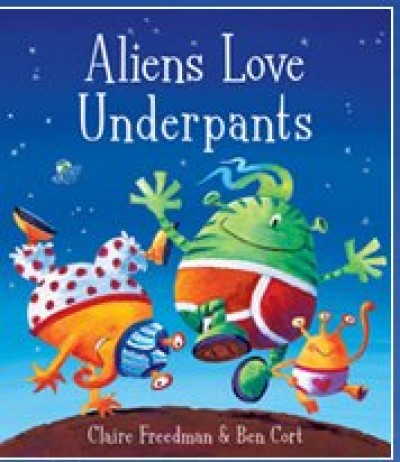 Aliens Love Underpants in Haitian-Creole and English by Claire Freedman