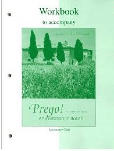 Workbook to accompany Prego! An Invitation to Italian, 7th Edition