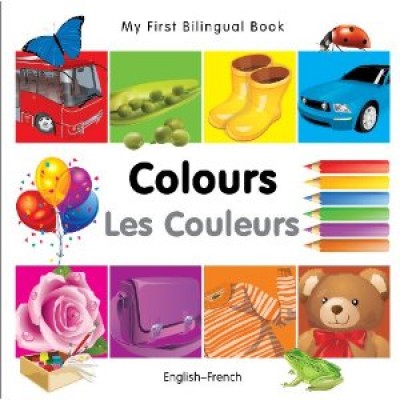 My First Bilingual Book of Colors in French & English / Mau Sac (Board Book)