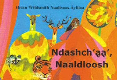 ANIMAL COLORS board book in Navajo