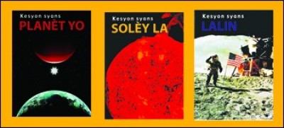 Space Science 3-Book Pack in Haitian Creole / Syans Lespas