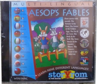 Aesop's Fables Learn 9 diffferent languages!