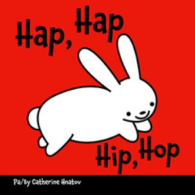 Hip, Hop board book in Haitian-Creole & English