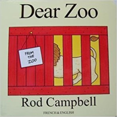 Dear Zoo in French & English Board book
