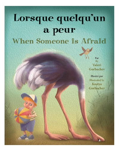 When Someone is Afraid in French & English (paperback)