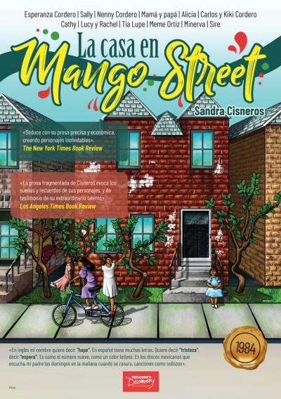 La casa en Mango Street Marquee Spanish Poster