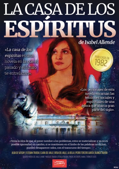 La Casa De Los Espiritus Marque Spanish Poster