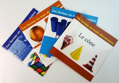 Les Formes en Trois Dimensions by Heurtelou Maude 4-book set