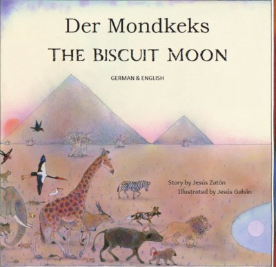 The Biscuit Moon in German and English